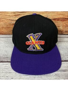 Vintage Cuban X Giants Negro League Baseball Snapback Hat